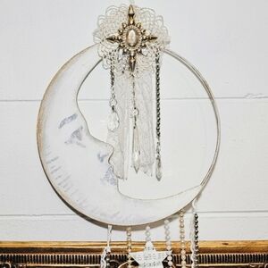 Whimsical Moon Dreamcatcher